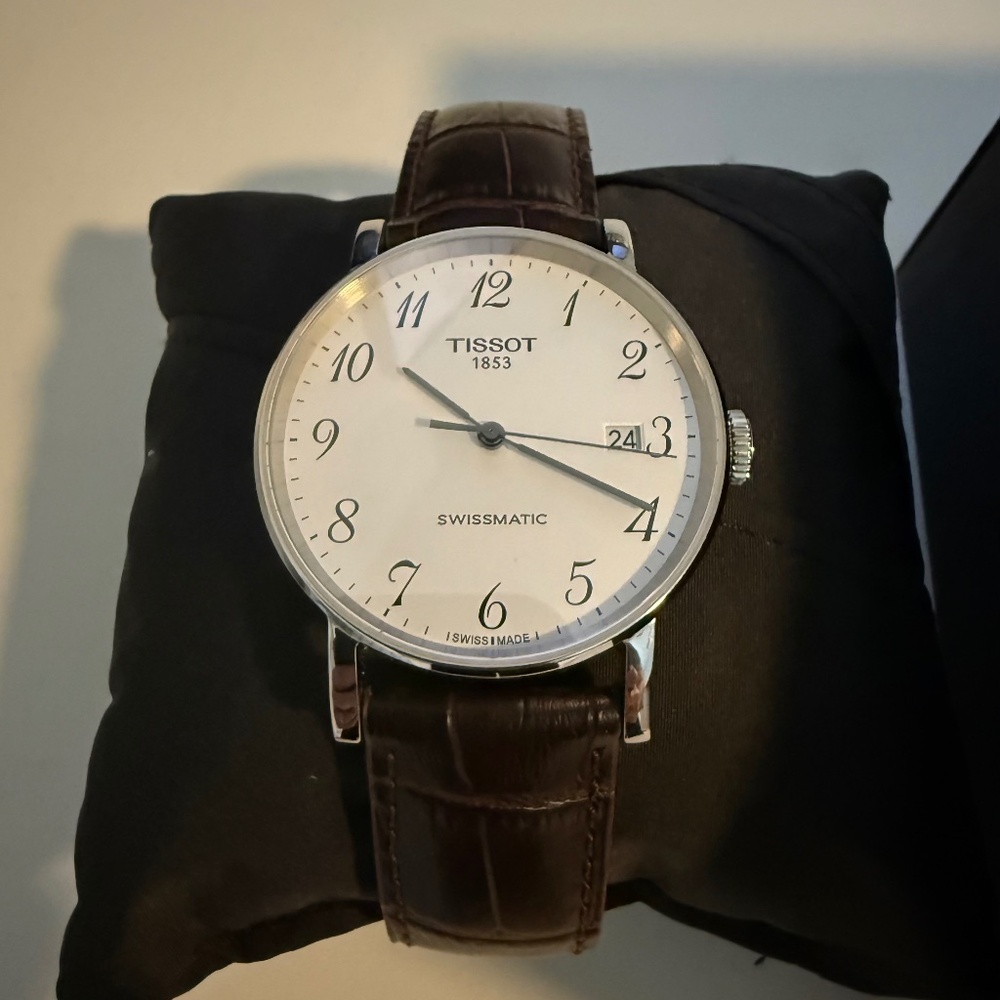 Tissot White Dial Automatic Watch - Like New